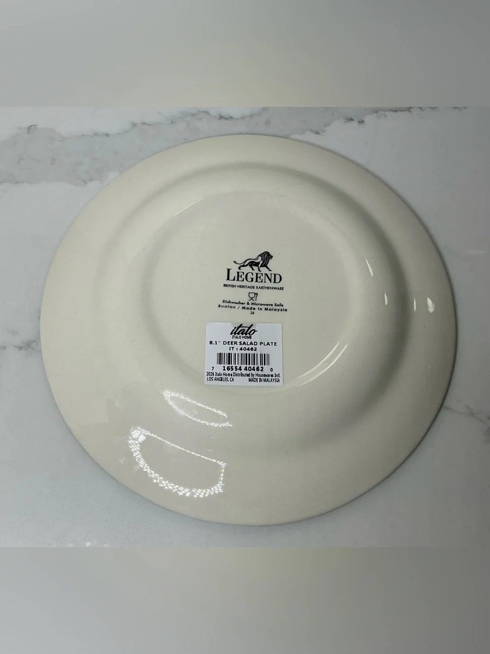 4 LEGEND Salad Plates 8” British Heritage Earthenware Fall Deer New